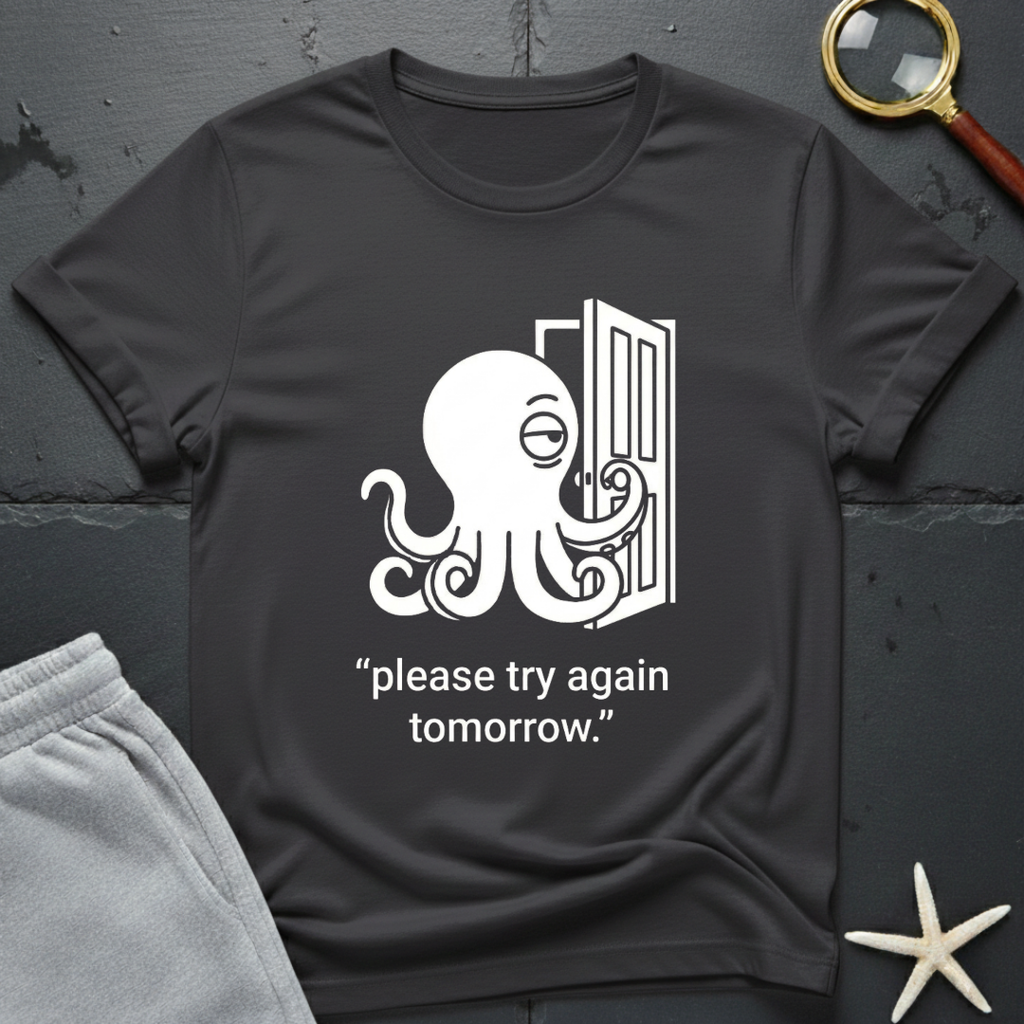 please try again tomorrow T-Shirt