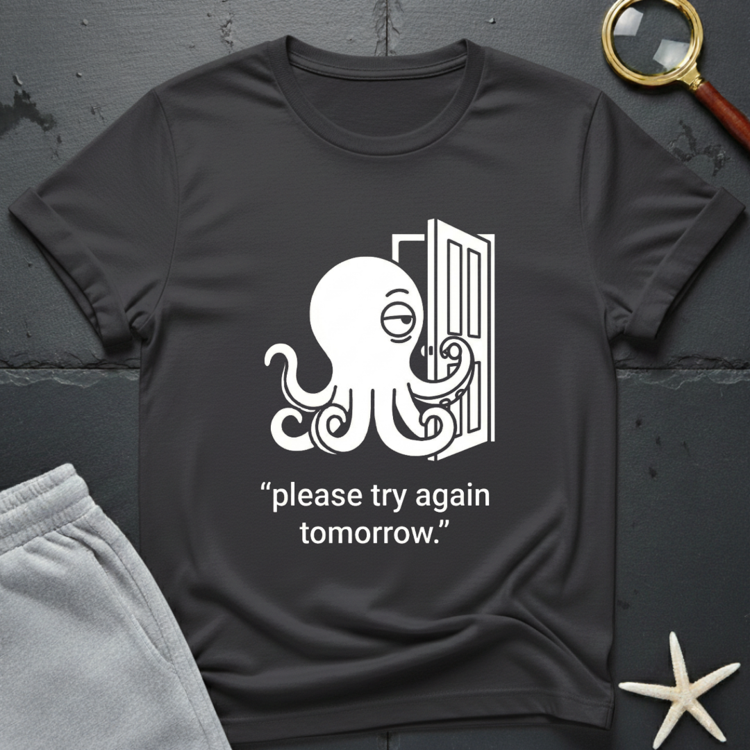 please try again tomorrow T-Shirt