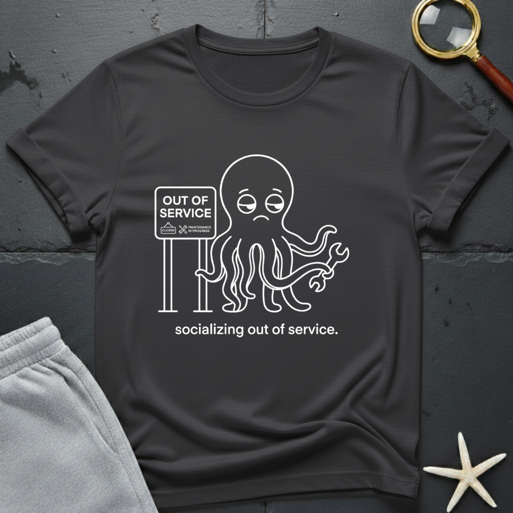 socializing out of service T-Shirt