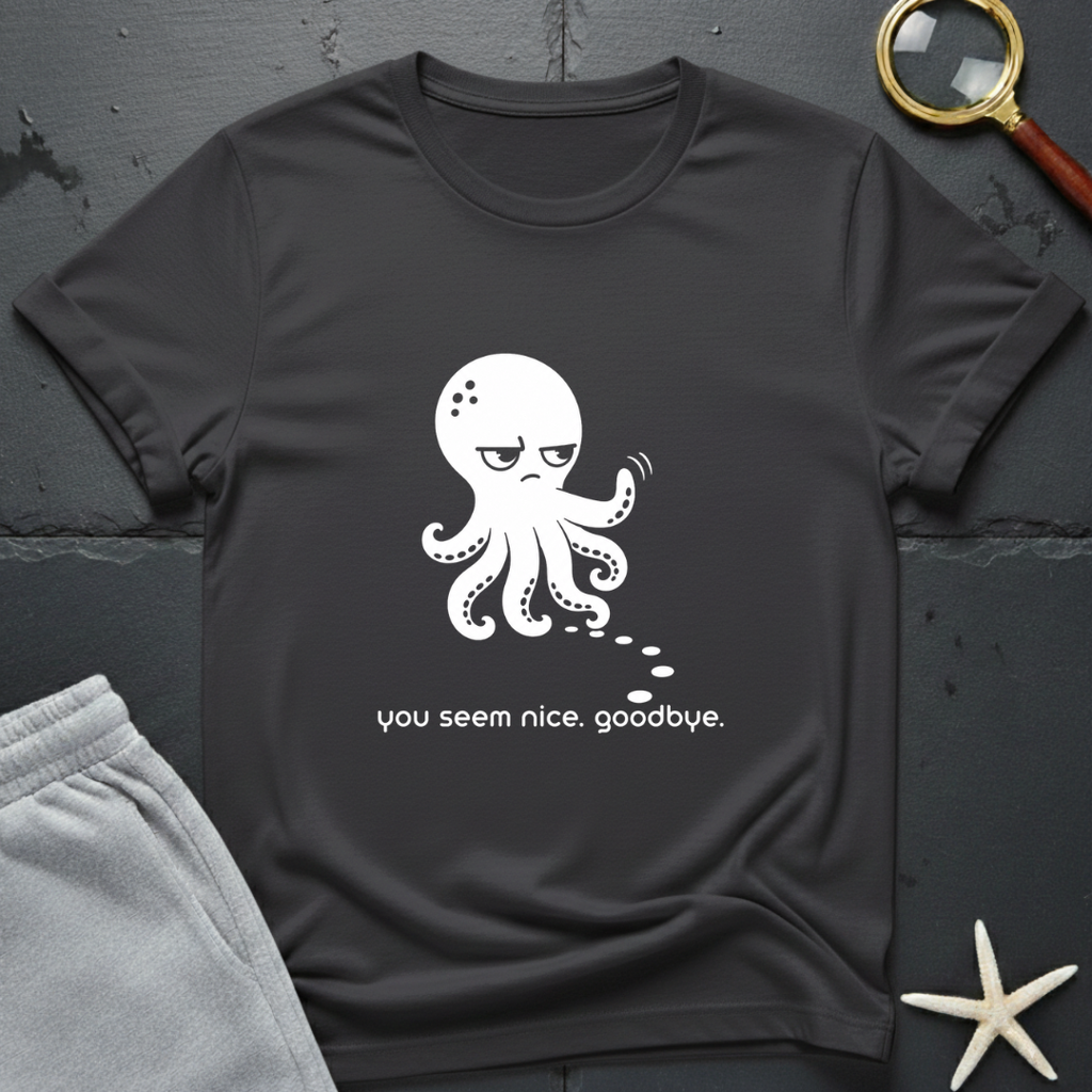 You Seem Nice, Goodbye T-Shirt