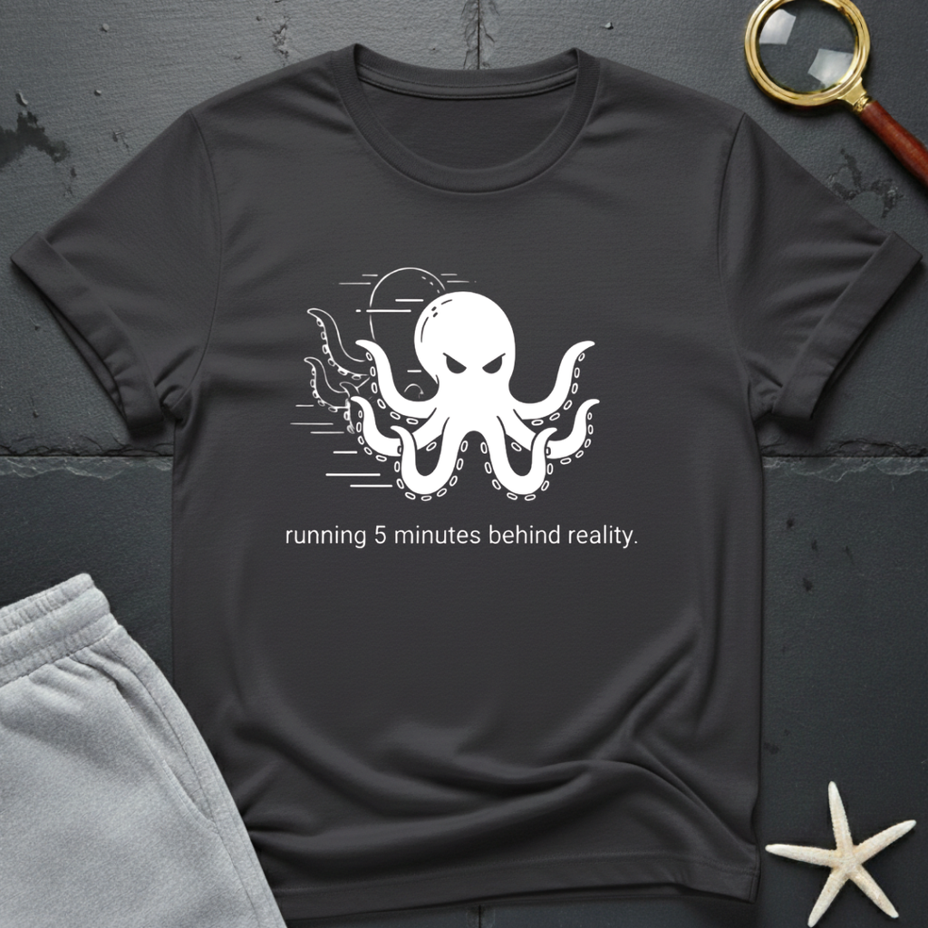 Running 5 Minutes Behind Reality T-Shirt