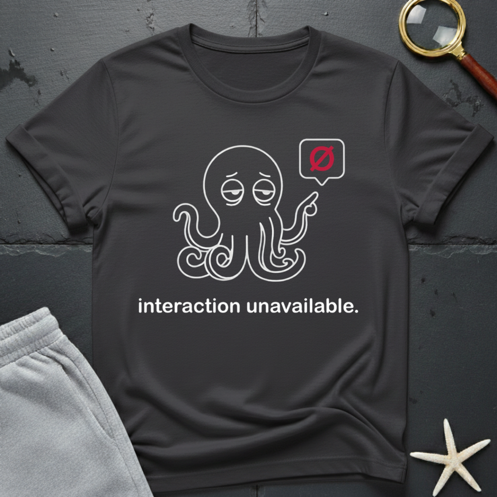 interaction unavailable T-Shirt