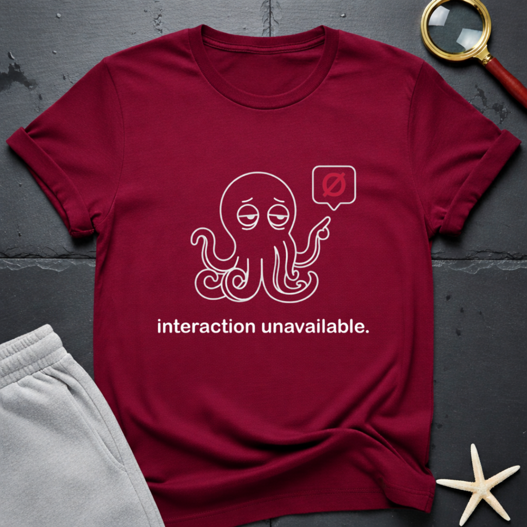 interaction unavailable T-Shirt