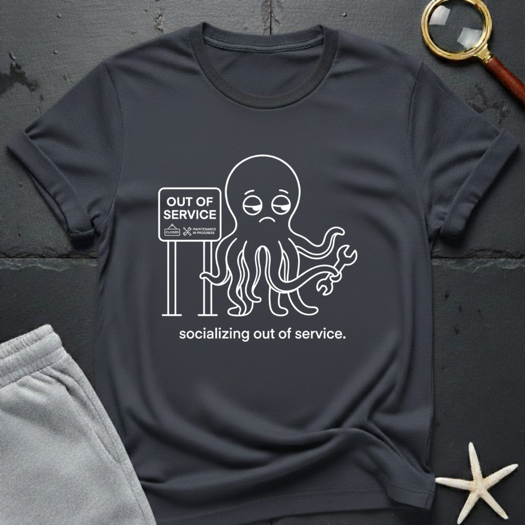 socializing out of service T-Shirt