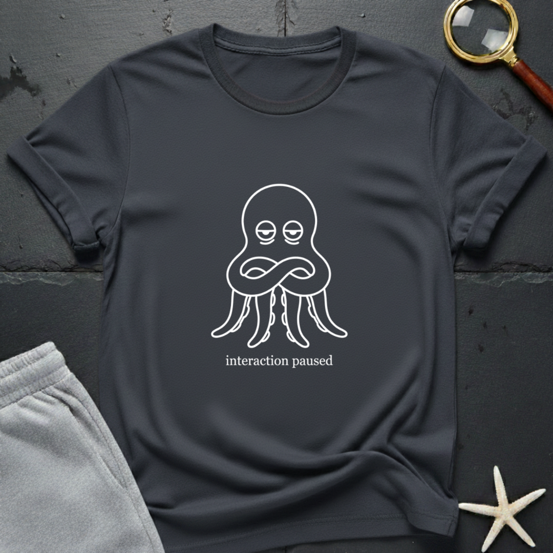 interaction paused T-Shirt