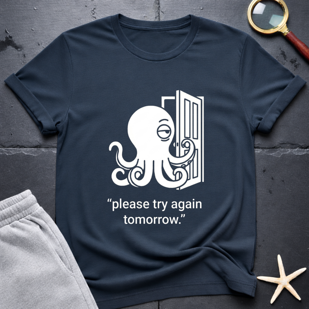 please try again tomorrow T-Shirt