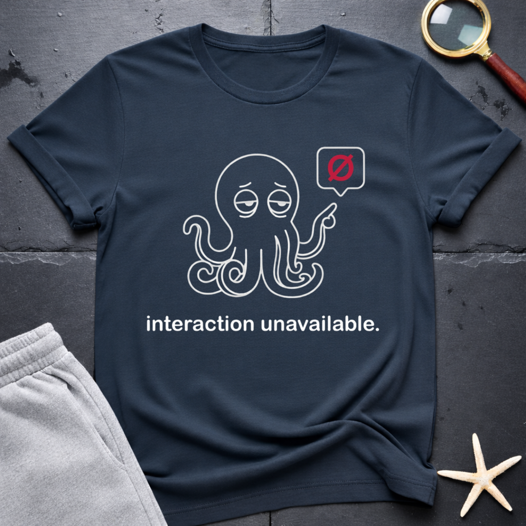 interaction unavailable T-Shirt
