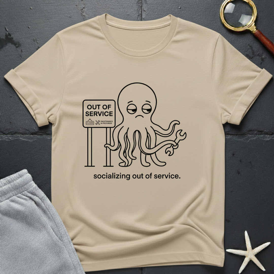 socializing out of service T-Shirt