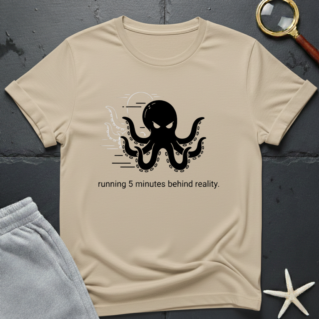 Running 5 Minutes Behind Reality T-Shirt
