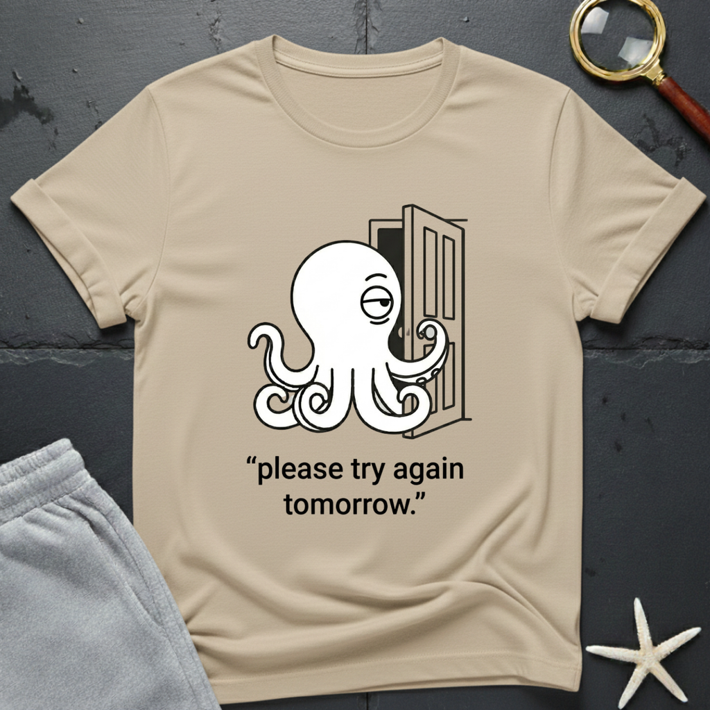 please try again tomorrow T-Shirt