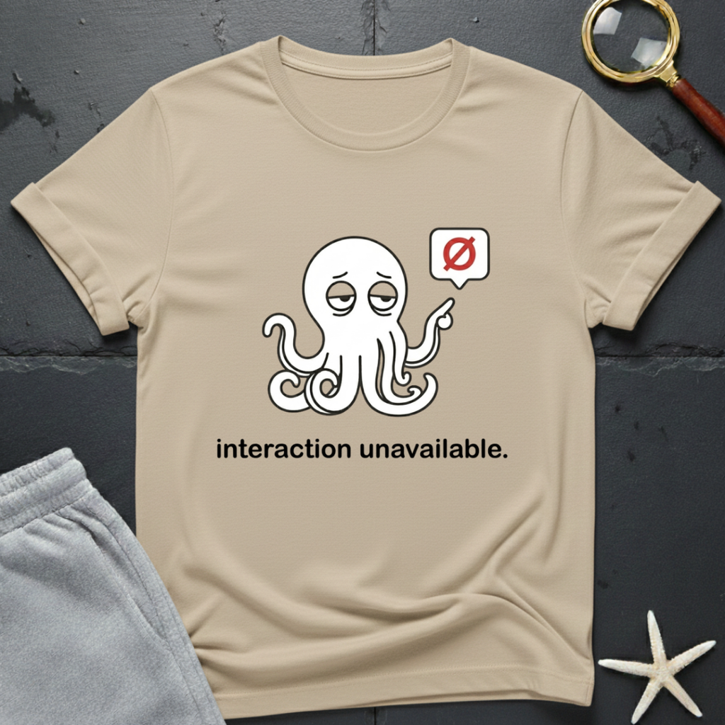 interaction unavailable T-Shirt