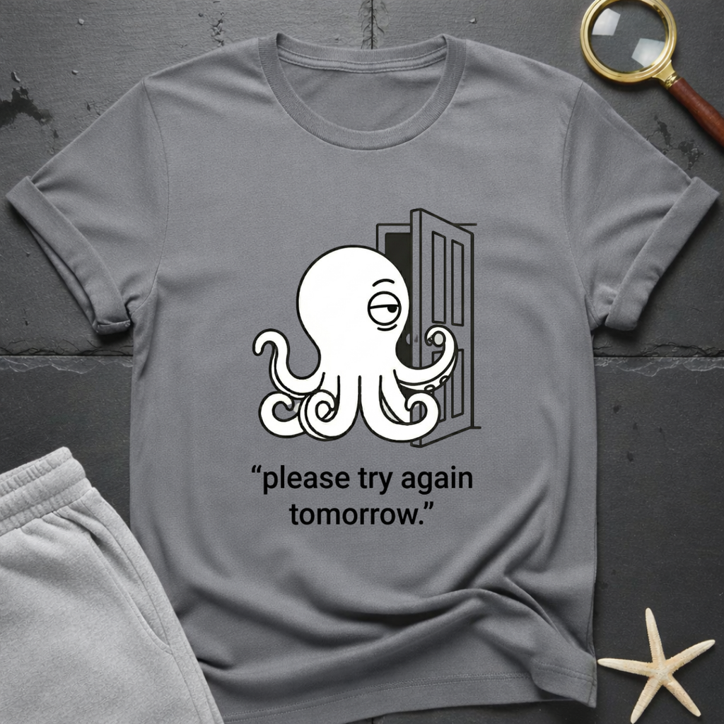 please try again tomorrow T-Shirt