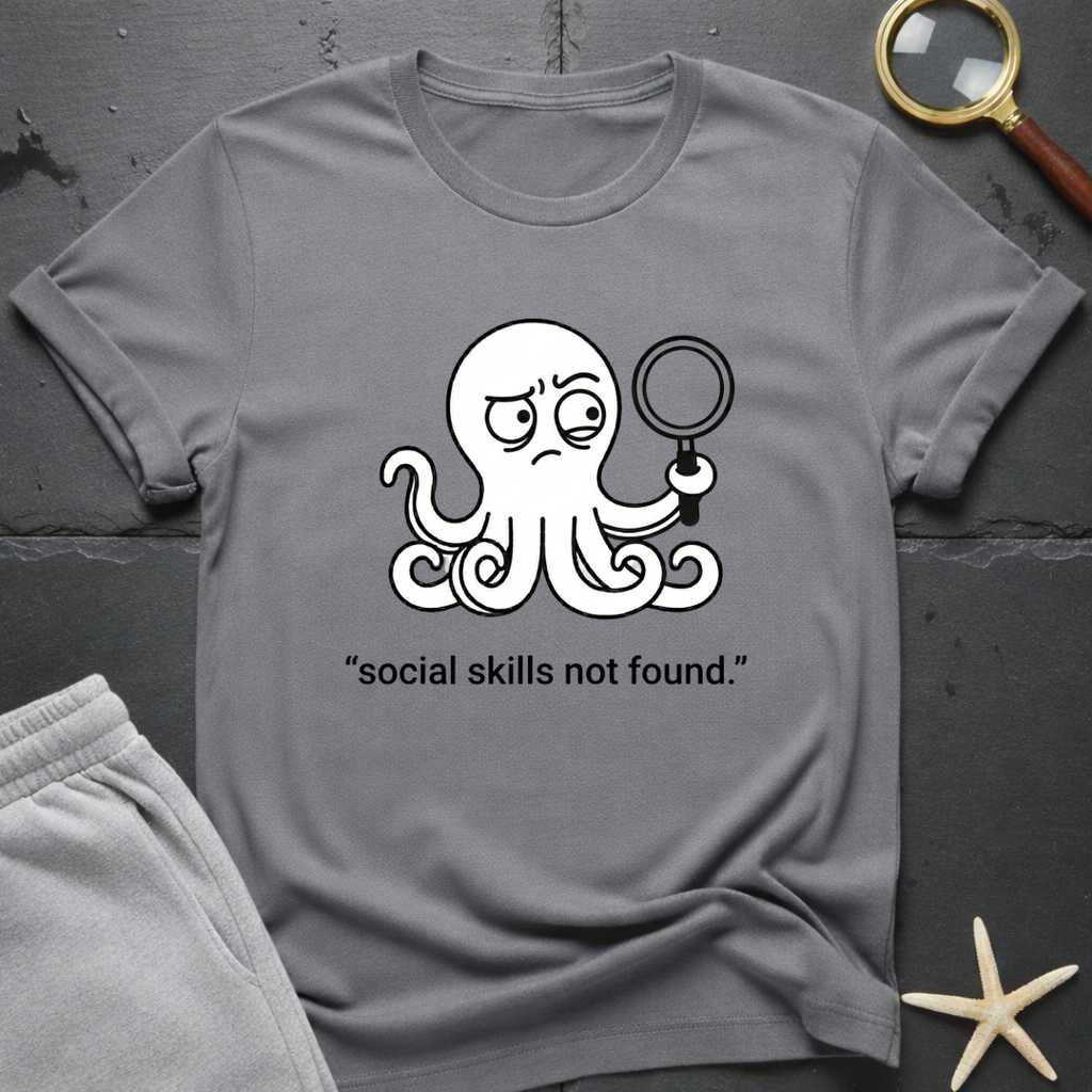 social skills not found T-Shirt