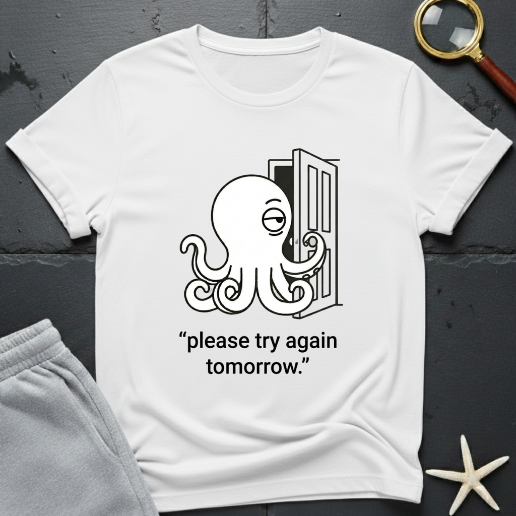 please try again tomorrow T-Shirt
