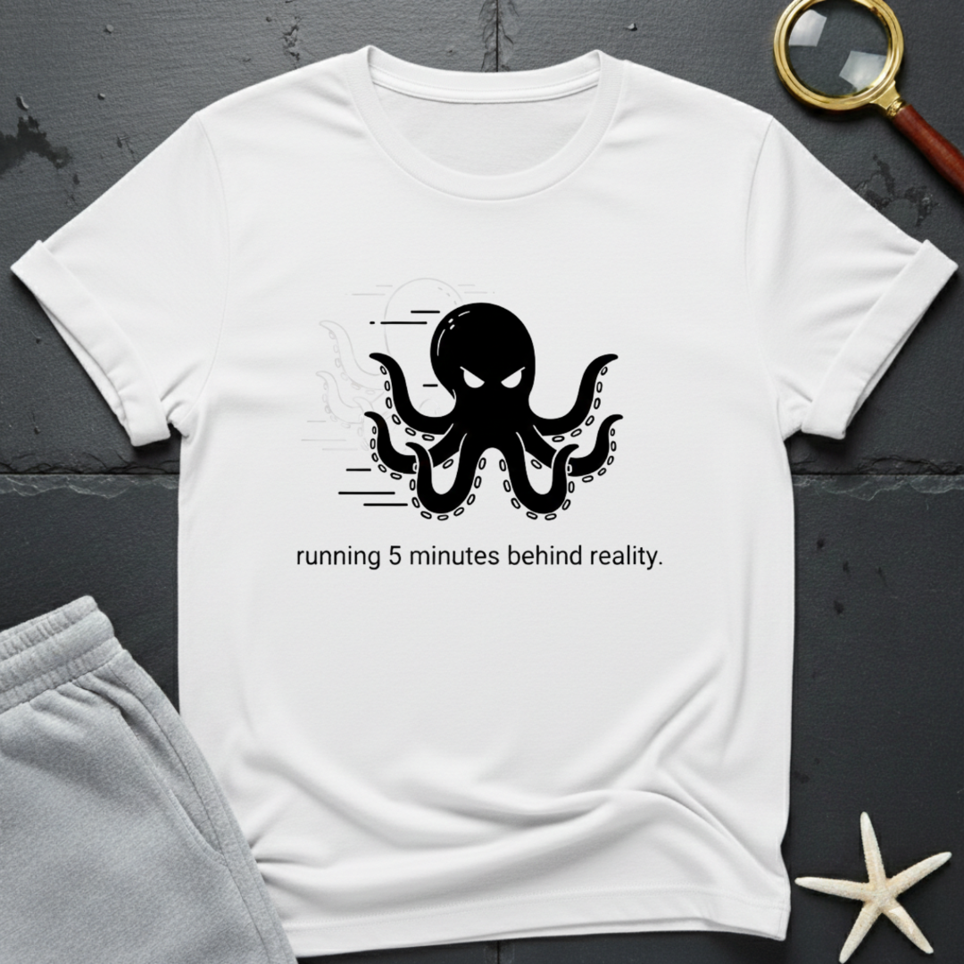 Running 5 Minutes Behind Reality T-Shirt