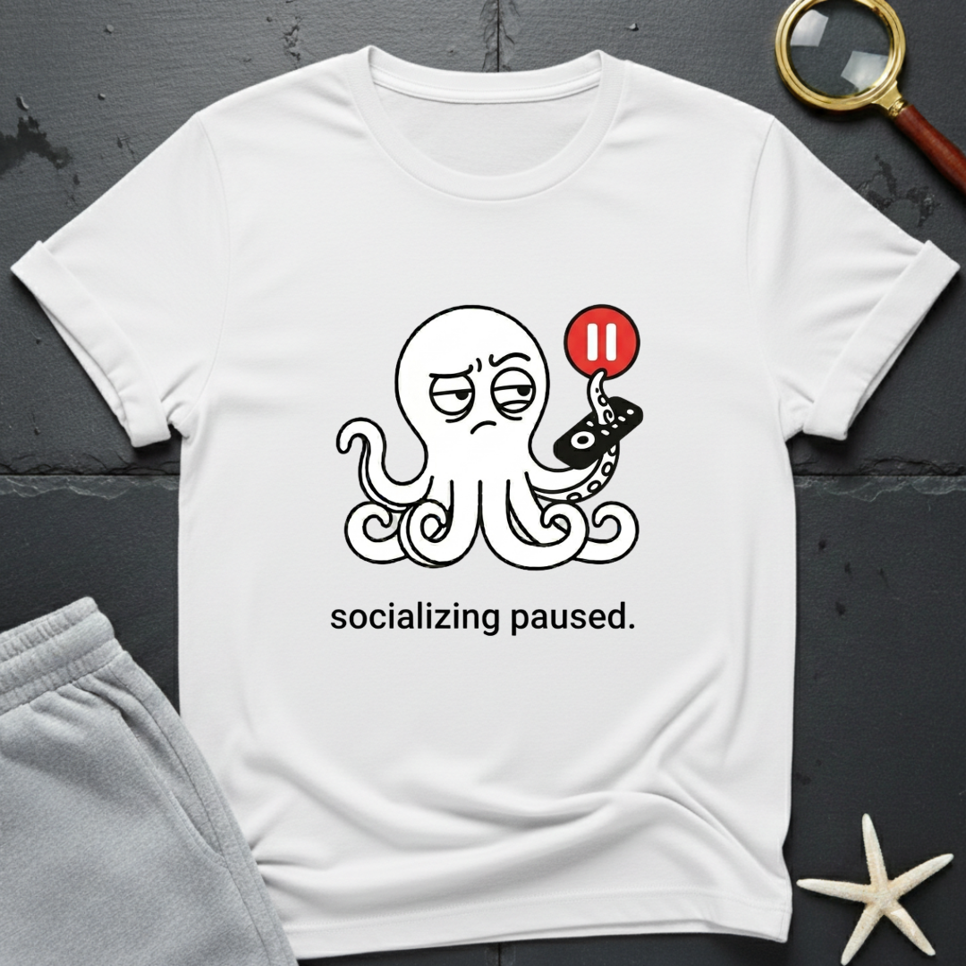 socializing paused T-Shirt