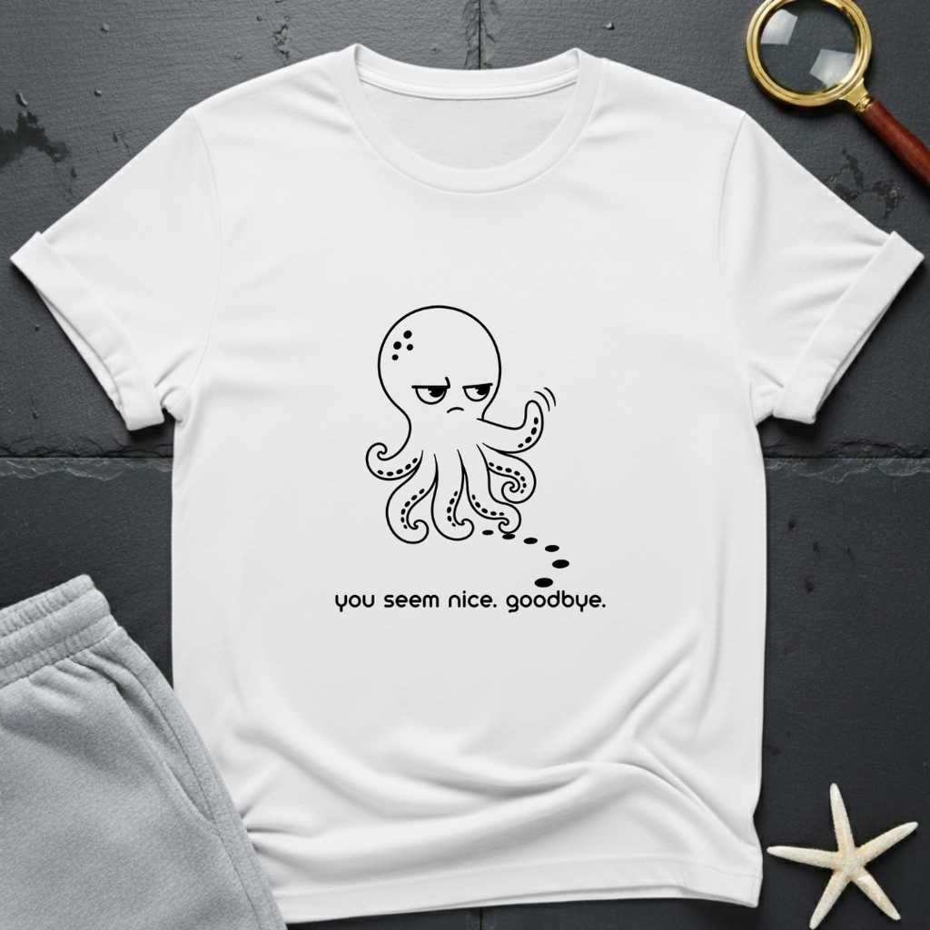 You Seem Nice, Goodbye T-Shirt