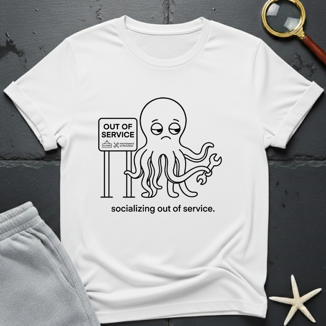 socializing out of service T-Shirt